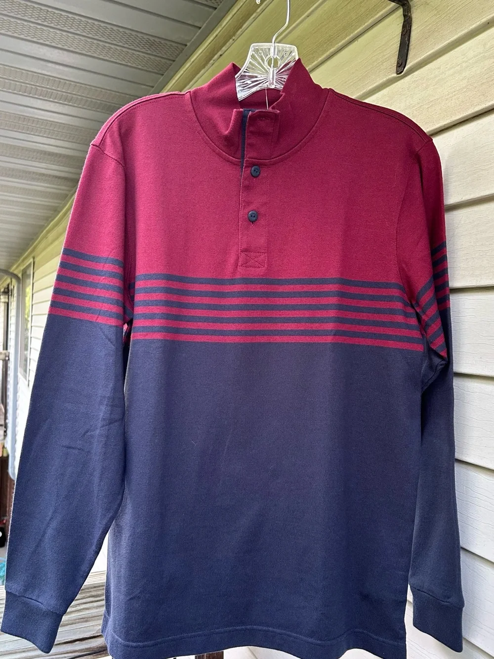Brooks Brothers NWT Boys/Youth Premium Quality Preppy Striped Pullover Size L.